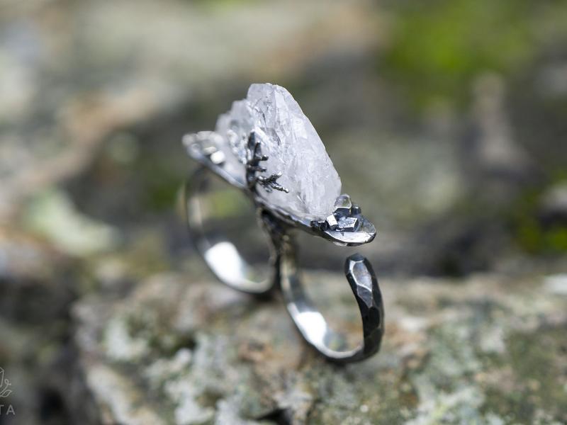 Artwork Featuring Natural Crystals