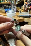 Mossy Chrome Diopside Ring