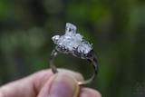 Raw Quartz Crystal Ring