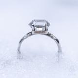 Herkimer Quartz Ring