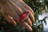 Fly Agaric Mushroom Ring Set