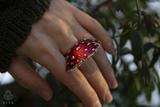 Fly Agaric Mushroom Ring Set