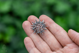Datura Seed Pod Brooch