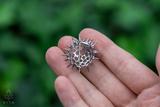 Datura Seed Pod Brooch