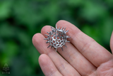 Datura Seed Pod Brooch