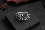 Datura Seed Pod Brooch