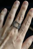 Oracle Ring – Gothic Ring with Branches