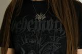Skog Necklace – Black Metal Logo Jewelry