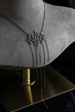 Skog Necklace – Black Metal Logo Jewelry