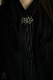 Skog Necklace – Black Metal Logo Jewelry