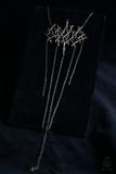 Skog Necklace – Black Metal Logo Jewelry
