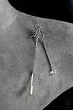 Yr - Pin Brooch with Blue Topaz