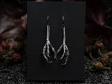Raven Claw Dangle Earrings