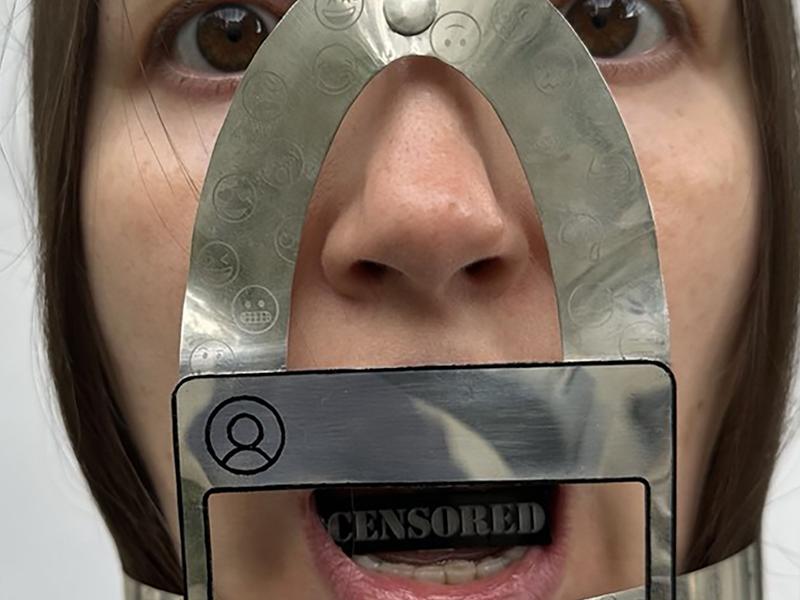 “Social Bridle”  Mask