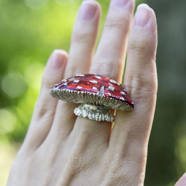 Fly Agaric Mushroom Ring