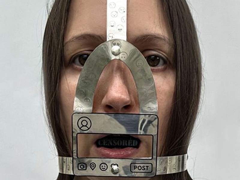 “Social Bridle”  Mask