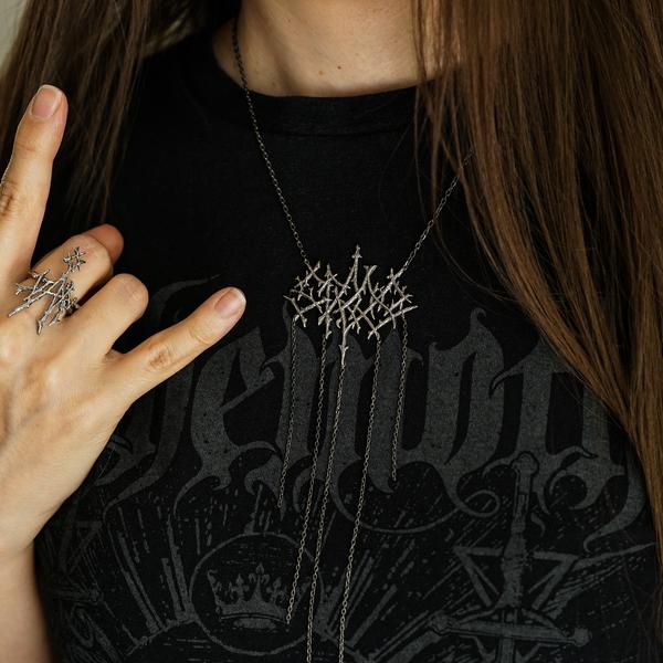 Skog - forest necklace