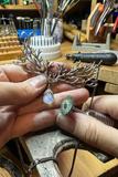 Magical Forest Moonstone Necklace