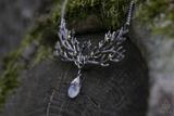 Magical Forest Moonstone Necklace